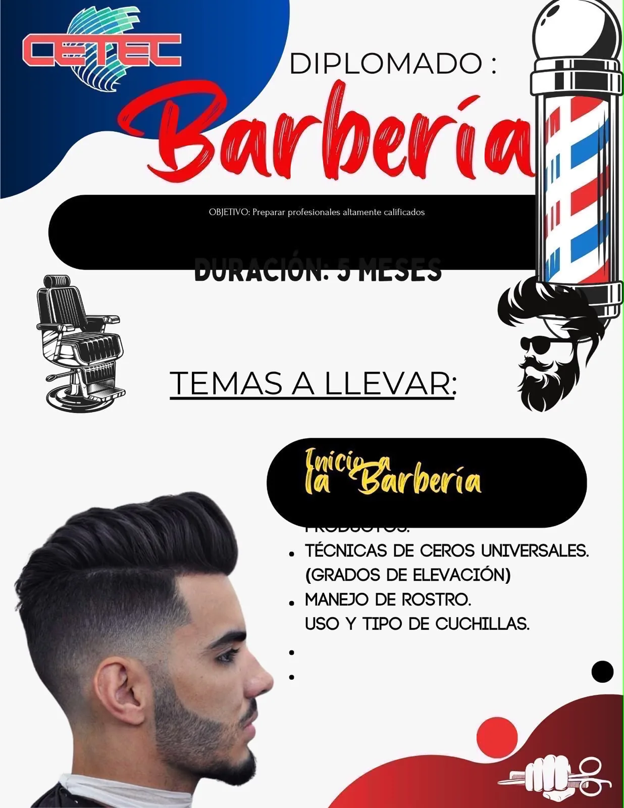 Barbería en CETEC — foto 2
