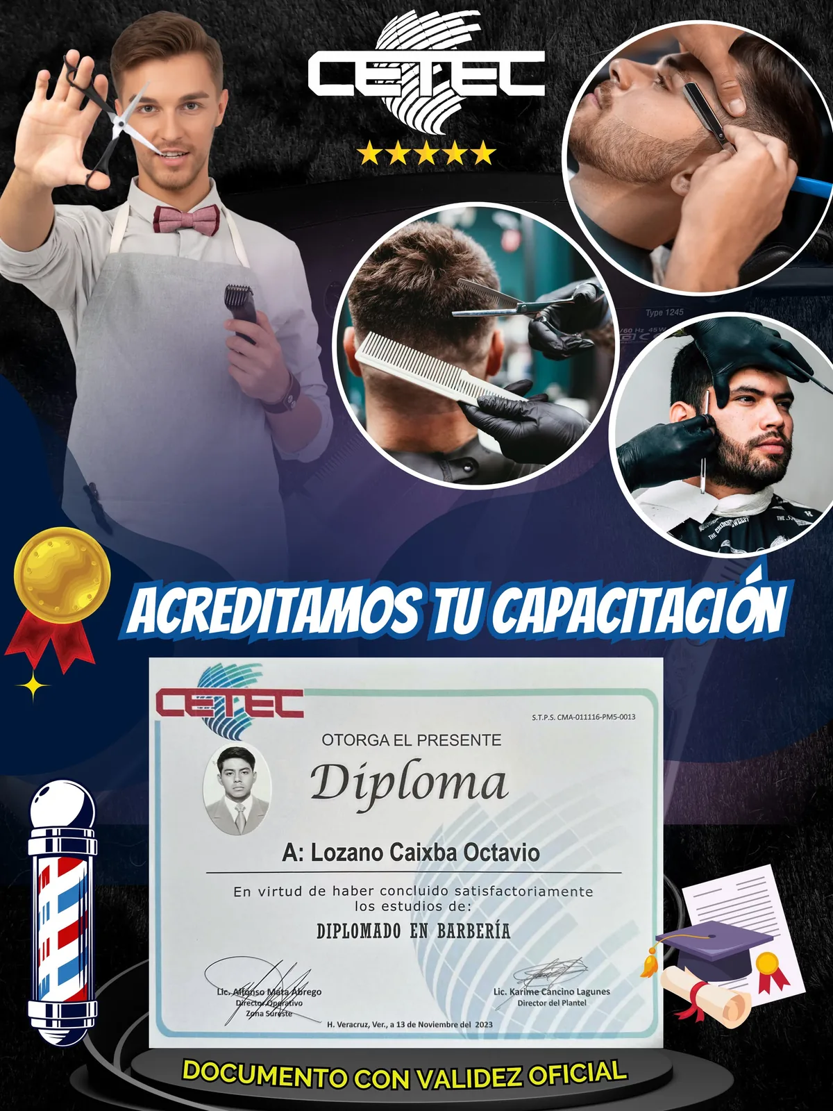 Barbería en CETEC — foto 3