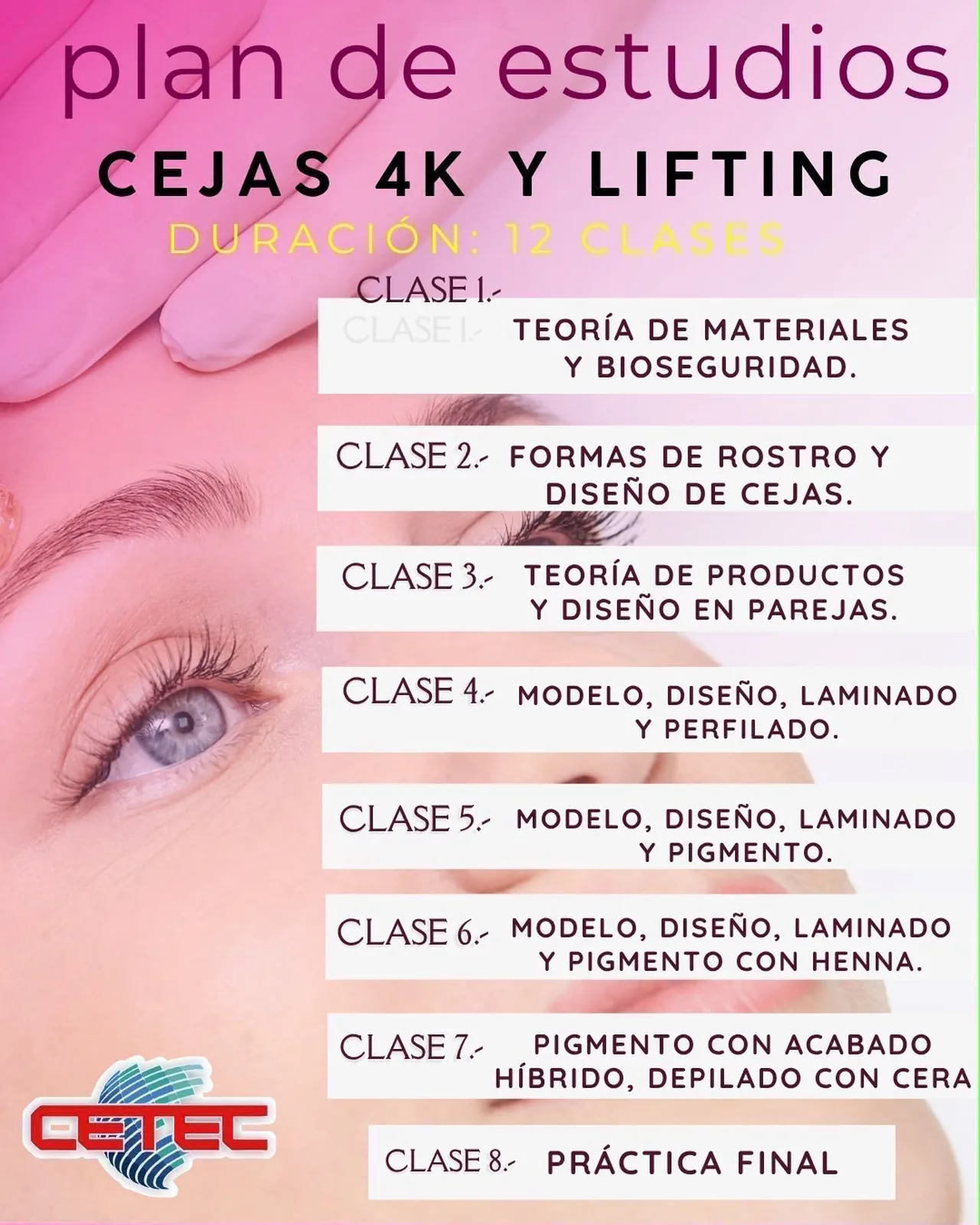 Cejas 4K en CETEC — foto 2