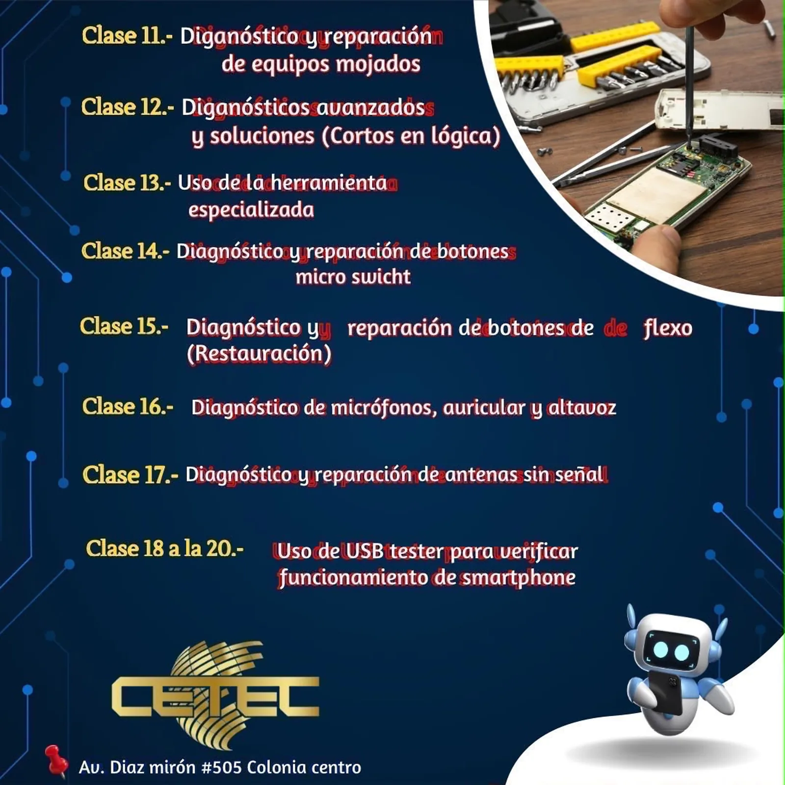 Reparación de celulares en CETEC — foto 5